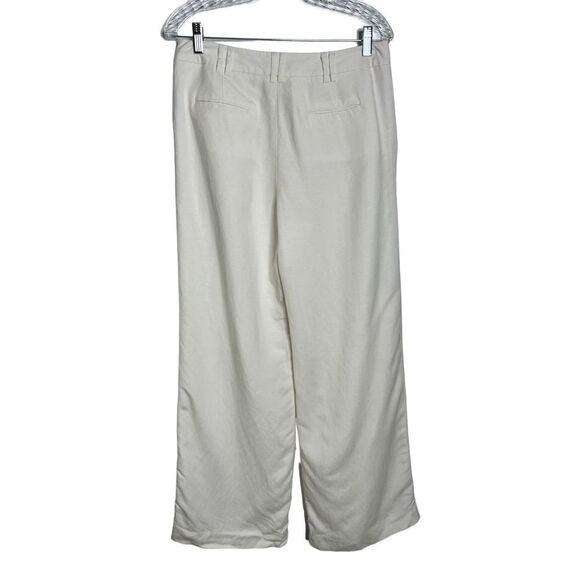 Kenar flair white linen pants size 8 - Picture 3 of 4